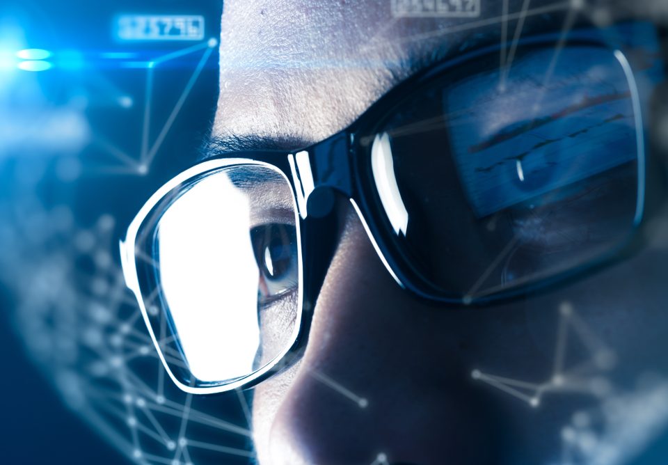 smart glasses in the witness box